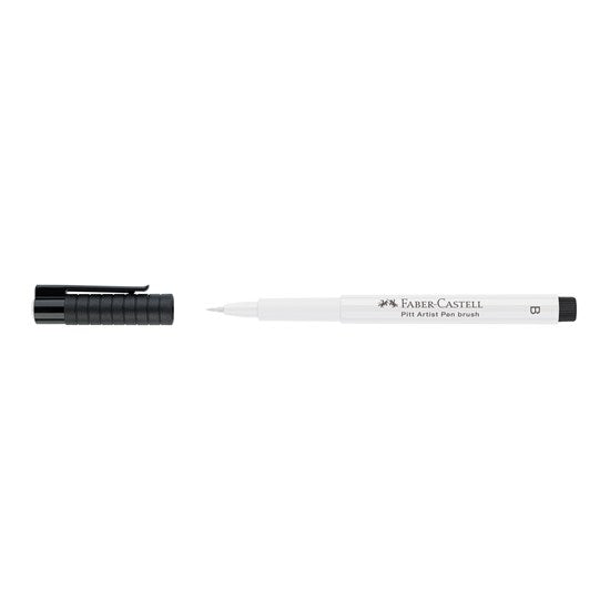 Marqueur pitt pointe pinceau blanc