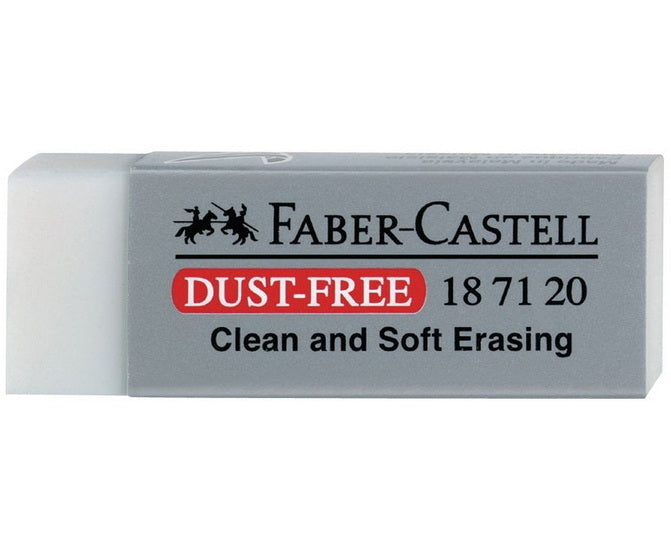Gomme à effacer sans poussière blanche