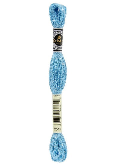 Embroidery floss - glitter - sky blue