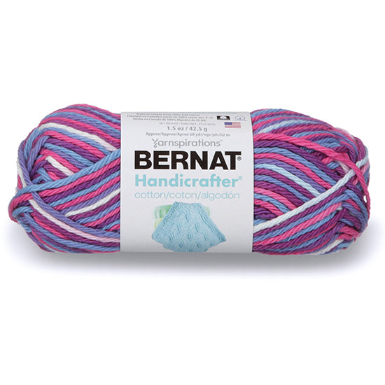 Handicrafter yarn #4 - 43g - purple mix