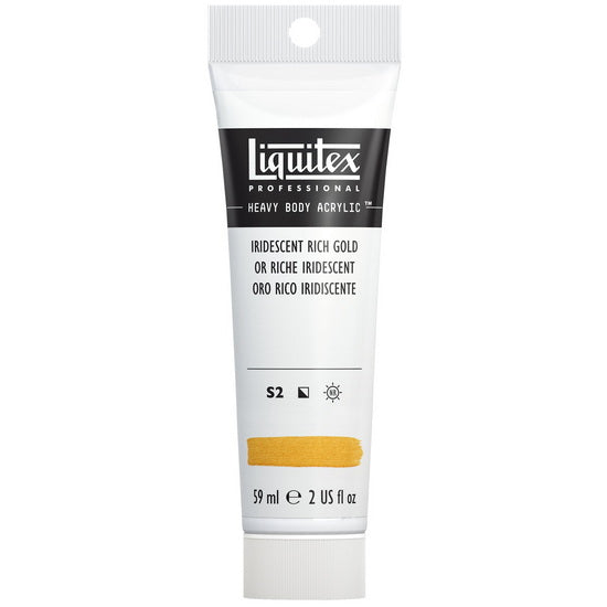 Acrylique hv - 2oz - or riche iridescent - s2a