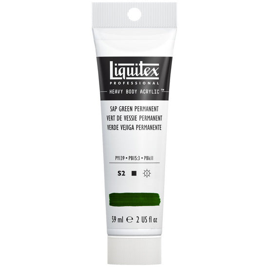 Acrylic hb - 2oz - sap green permanent - s2