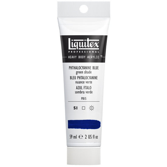 Acrylique hv - 2oz - bleu phtalocyanine nuance verte - s1