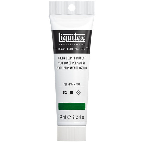 Acrylique hv - 2oz - vert foncé permanent - s2