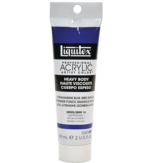 Acrylique hv - 2oz - bleu outremer nuance rouge - s1