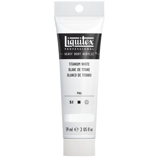Acrylique hv - 2oz - blanc de titane - s1