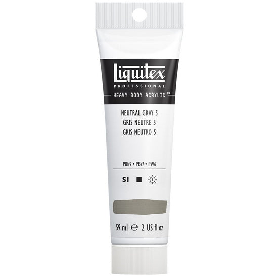 Acrylic hb - 2oz - neutral grey #5 - s1