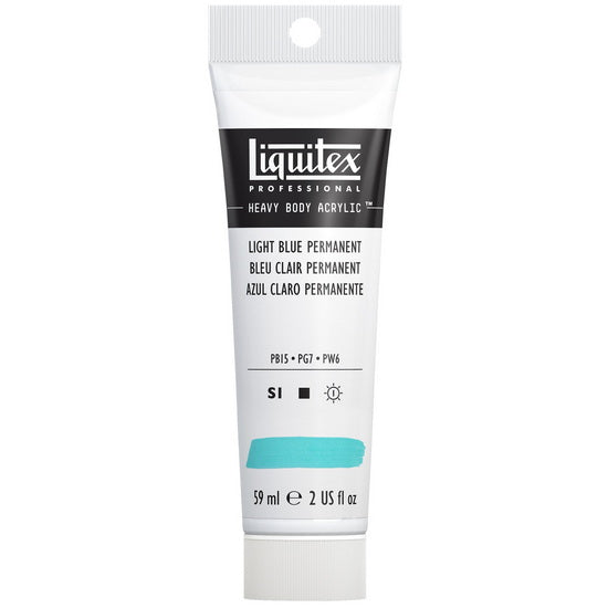 Acrylique hv - 2oz - bleu clair permanent - s1