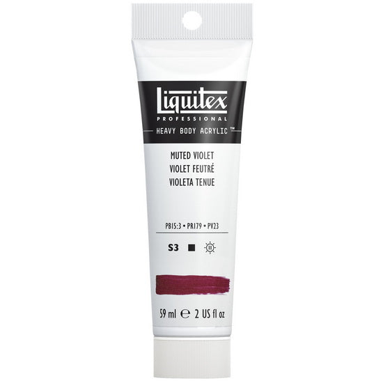 Acrylique hv - 2oz - violet feutré - s3