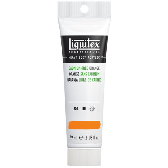 Acrylique hv - 2oz - orange sans cadmium - s4