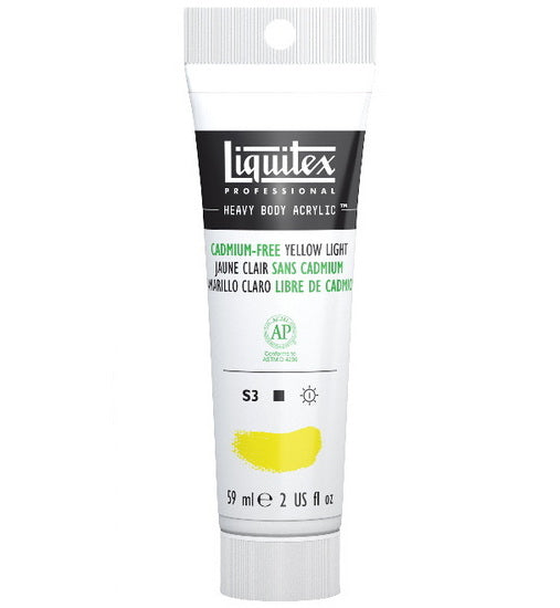 Acrylique hv - 2oz - jaune clair sans cadmium - s3