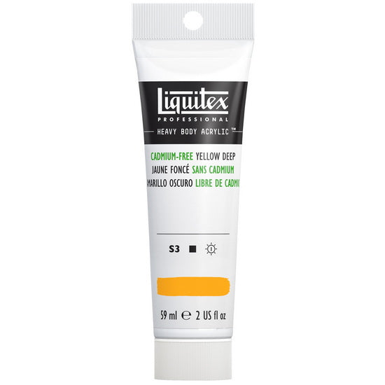 Acrylique hv - 2oz - jaune foncé sans cadmium - s3