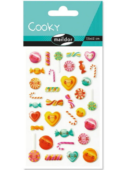 Cooky Stickers : Kawai Candies