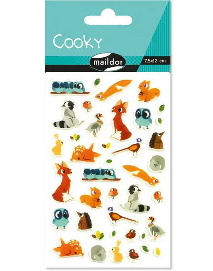 Cooky Stickers : Forest Animals