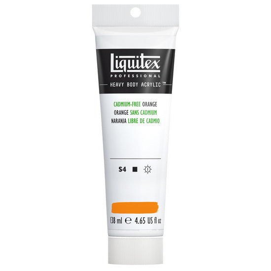 Acrylique hv - 4.65oz - orange sans cadmium - s4