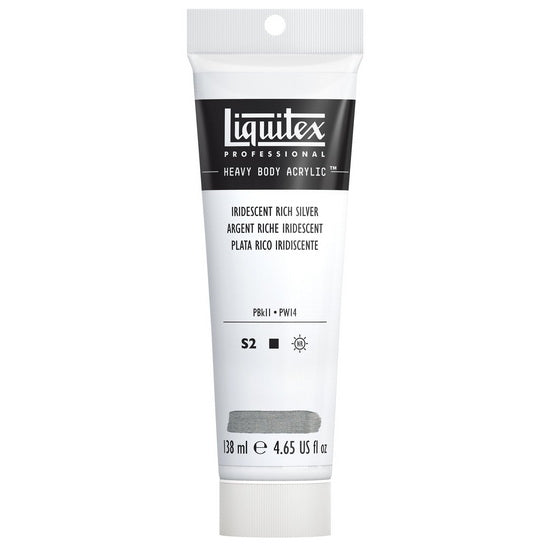 Acrylique hv - 4.65oz - argent riche iridescent - s2