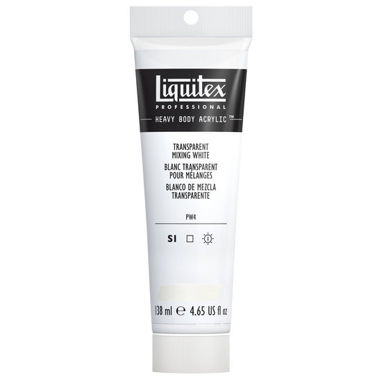 Acrylique hv - 4.65oz - blanc transparent mélange - s1
