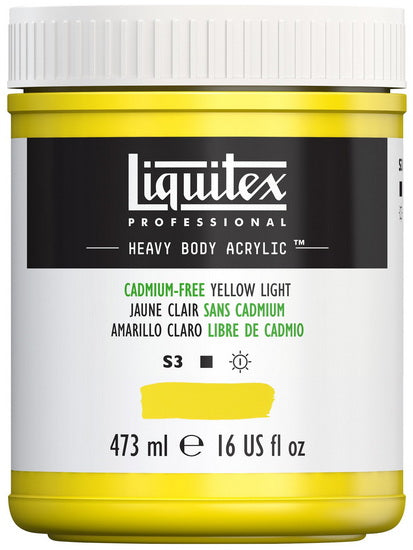Acrylique hv - 16oz - jaune oxyde - s1