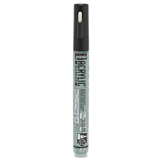 Marqueur acrylique - decomarker - 1.2mm - gris vert