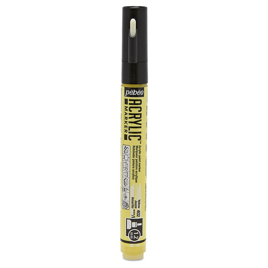 Marqueur acrylique - decomarker - 1.2mm - jaune soleil