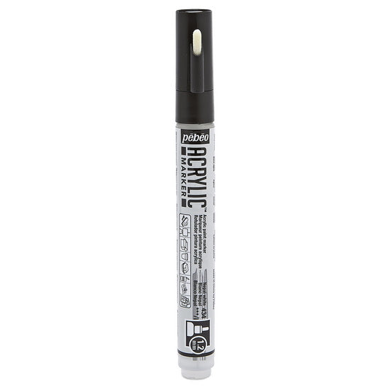 Marqueur acrylique - decomarker - 1.2mm - blanc nepal