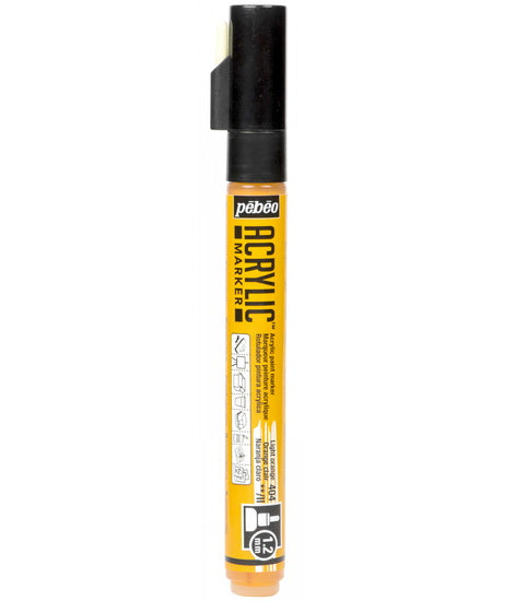 Marqueur acrylique - decomarker - 1.2mm - orange clair