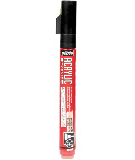 Marqueur acrylique - decomarker - 1.2mm - vermillon