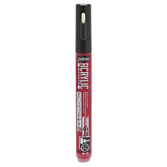 Marqueur acrylique - decomarker - 1.2mm - rouge