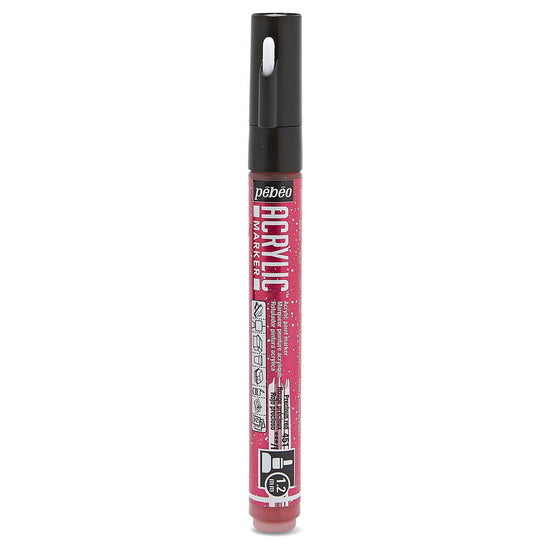 Marqueur acrylique - decomarker - 1.2mm - rouge précieux