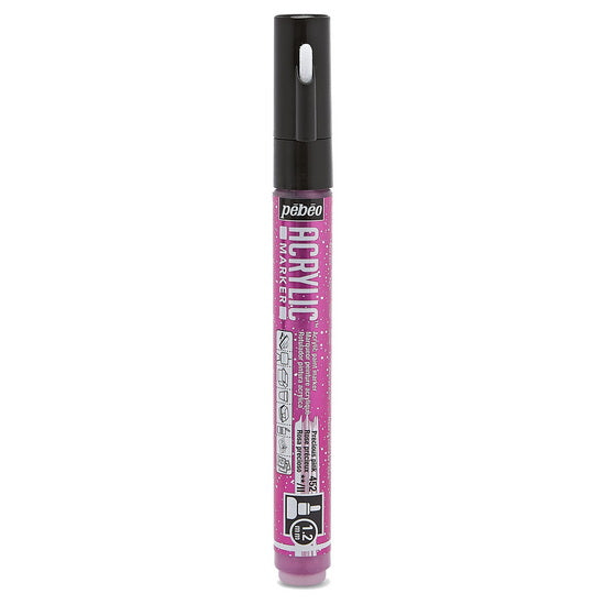 Marqueur acrylique - decomarker - 1.2mm - rose précieux