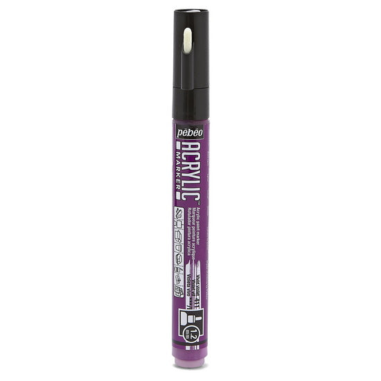 Marqueur acrylique - decomarker - 1.2mm - violet vif