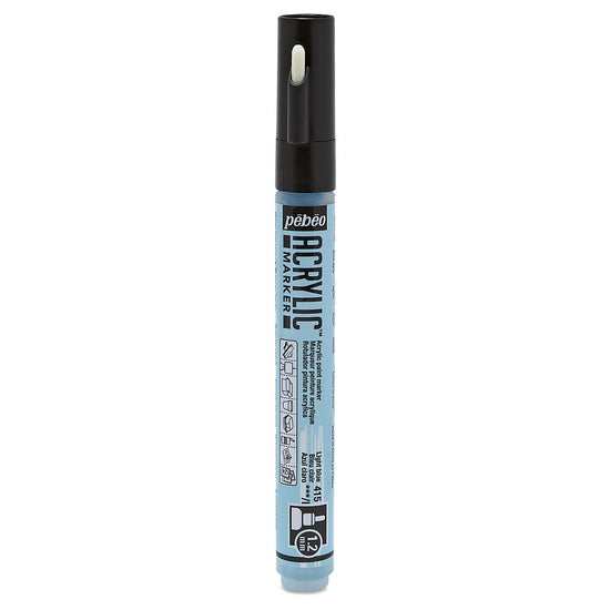 Marqueur acrylique - decomarker - 1.2mm - bleu clair
