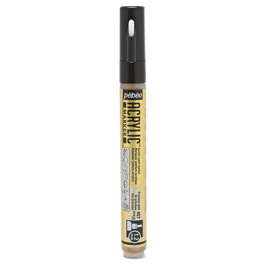 Marqueur acrylique - decomarker - 1.2mm - or précieux