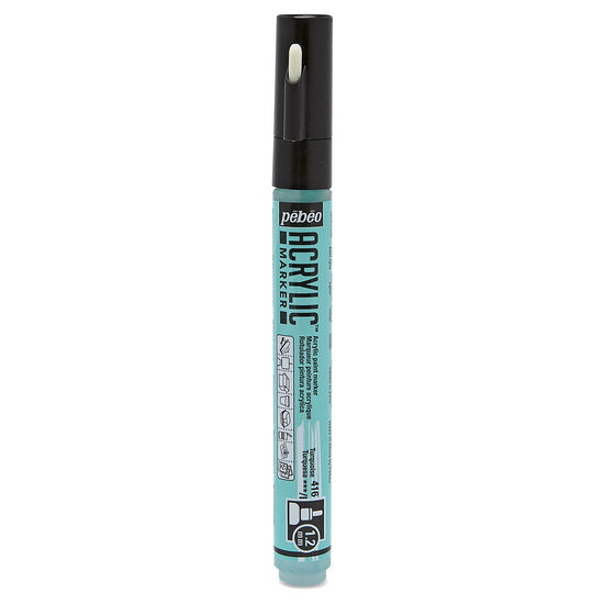 Marqueur acrylique - decomarker - 1.2mm - turquoise