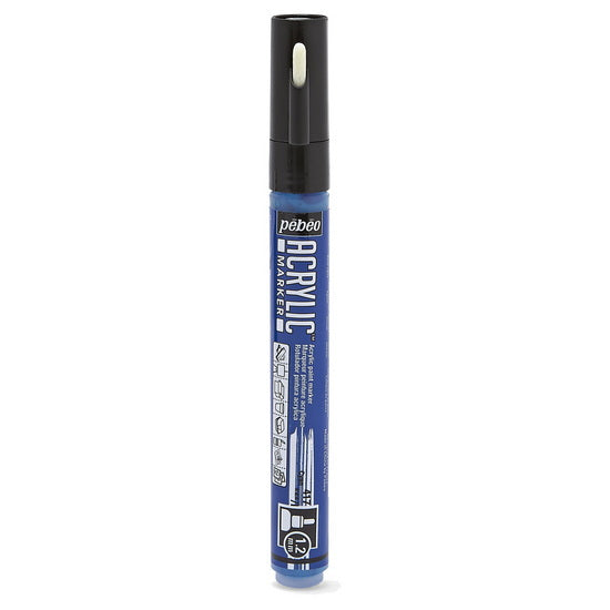 Marqueur acrylique - decomarker - 1.2mm - cyan