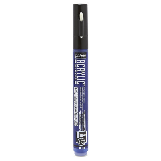 Marqueur acrylique - decomarker - 1.2mm - bleu outremer