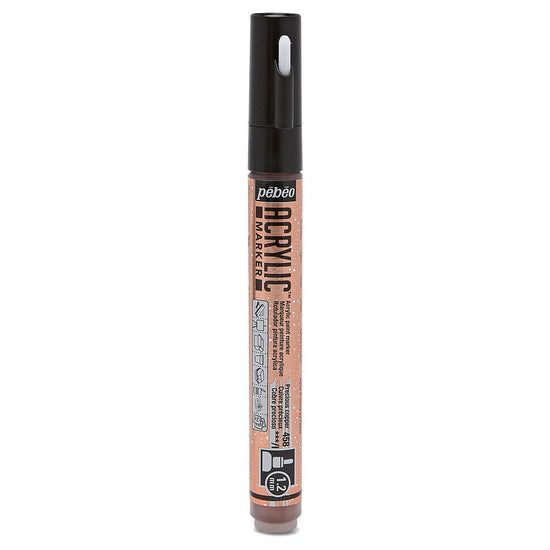 Marqueur acrylique - decomarker - 1.2mm cuivre précieux