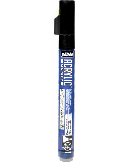 Marqueur acrylique - decomarker - 1.2mm - bleu nuit