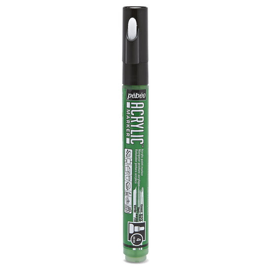 Marqueur acrylique - decomarker - ronde 4mm - vert