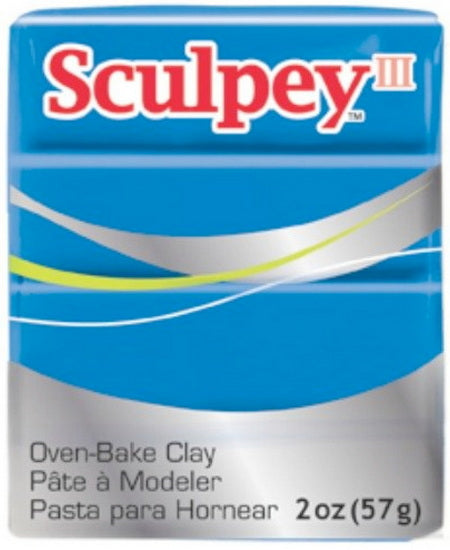 Pâte à modeler sculpey iii - bleu ounce