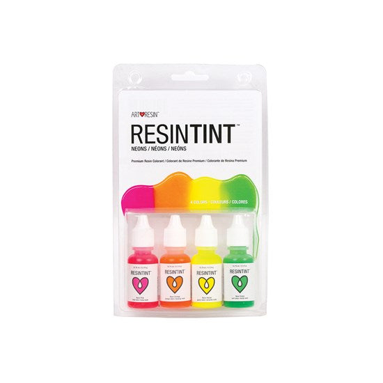 Ens. 4 resintint - néon