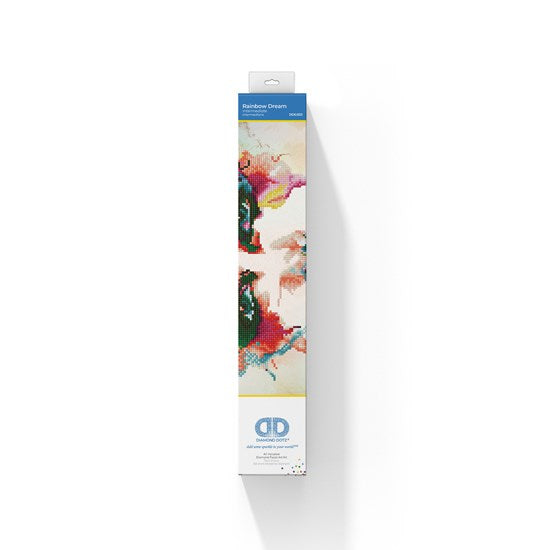 Kit créatif diamond dotz - visage arc-en-ciel