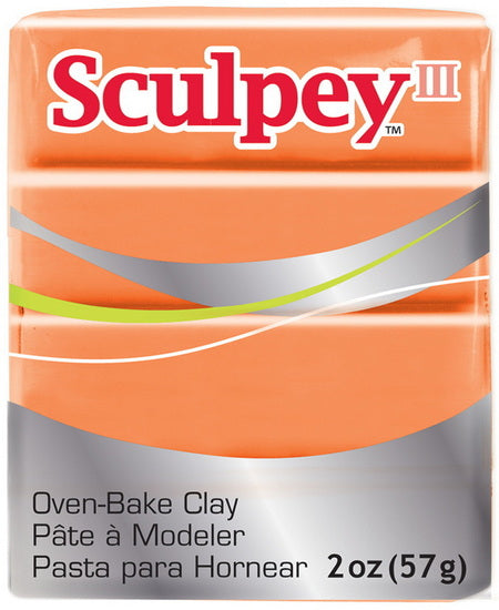 Sculpey III Oven-Bake Clay - ORANGE OUNCE