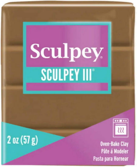 Pâte à modeler sculpey iii - noisette ounce