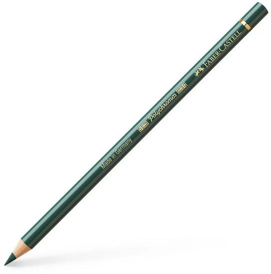 Crayon polychromos vert genévrier