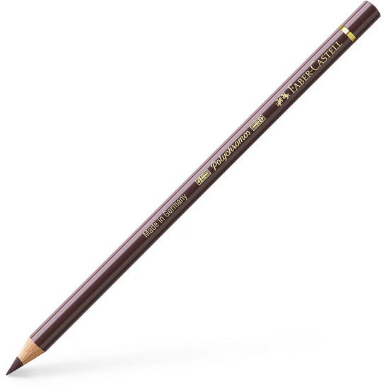 Crayon polychromos brun de noix