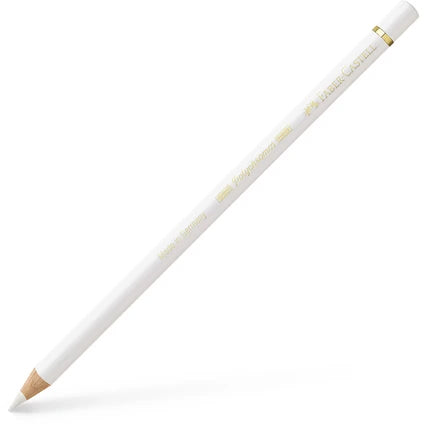 Crayon polychromos blanc