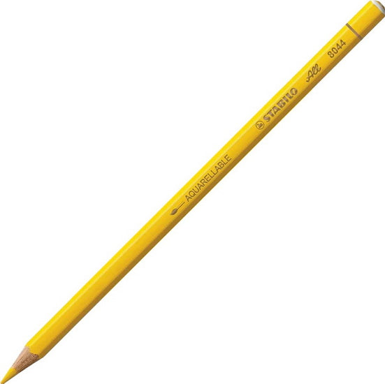 Crayon de couleur stabilo all - jaune