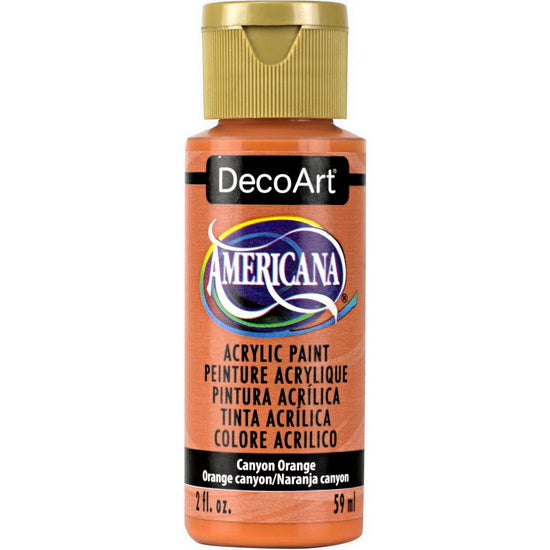 Acrylique americana orange cadmium - 60ml
