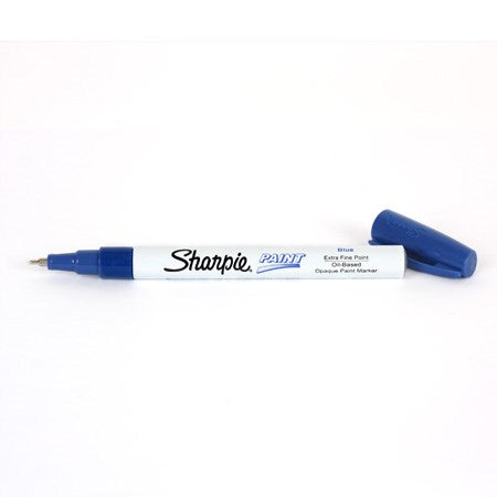 Marqueur peinture à base d'huile sharpie fin bleu